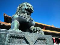 公司门口为何要放石狮子呢