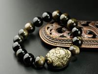 黑曜石貔貅手链带那个手