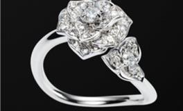 处女座钻石戒指