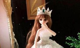 白羊座婚纱sd娃娃