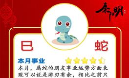 秦阳明生肖蛇2022年6月运势