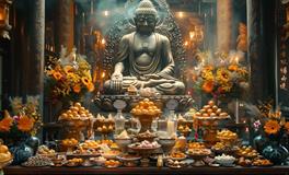 妥善安置佛像，福慧并行吉祥如意