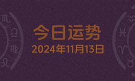 今日星座运势2024年11月13日