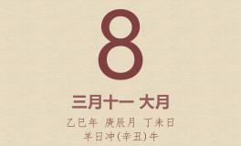 今日老黄历(2025年4月8日)：黄历宜忌、财神方位、特吉生肖、打麻将财位