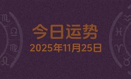 今日星座运势2025年11月25日